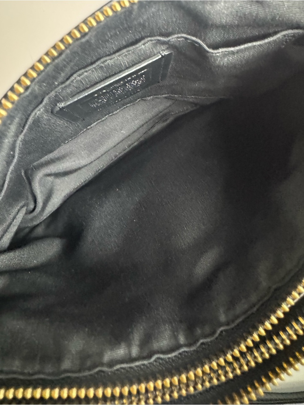#427 Coach Mia Black Pebbled Leather Crossbody Bag - Picture 11 of 17